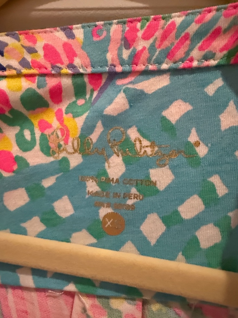 Vibrant Multicolor Shell-Print Tunic - Picture 2 of 2